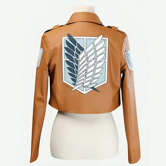 "Attack On Titan" Leather Jacket | The Order zone